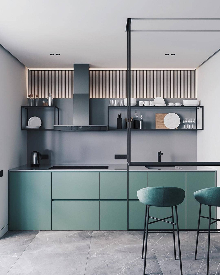 Xu hướng thiết kế nội thất nhà bếp hiện
 đại - maxxdecor