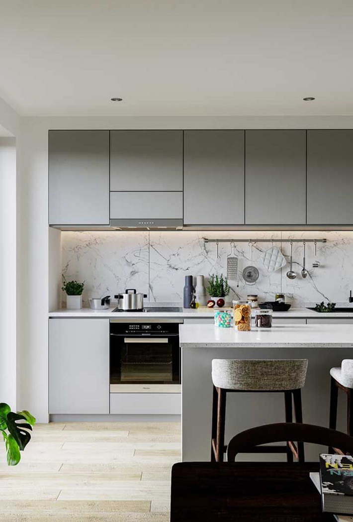 Xu hướng thiết kế nội thất nhà bếp hiện
 đại - maxxdecor