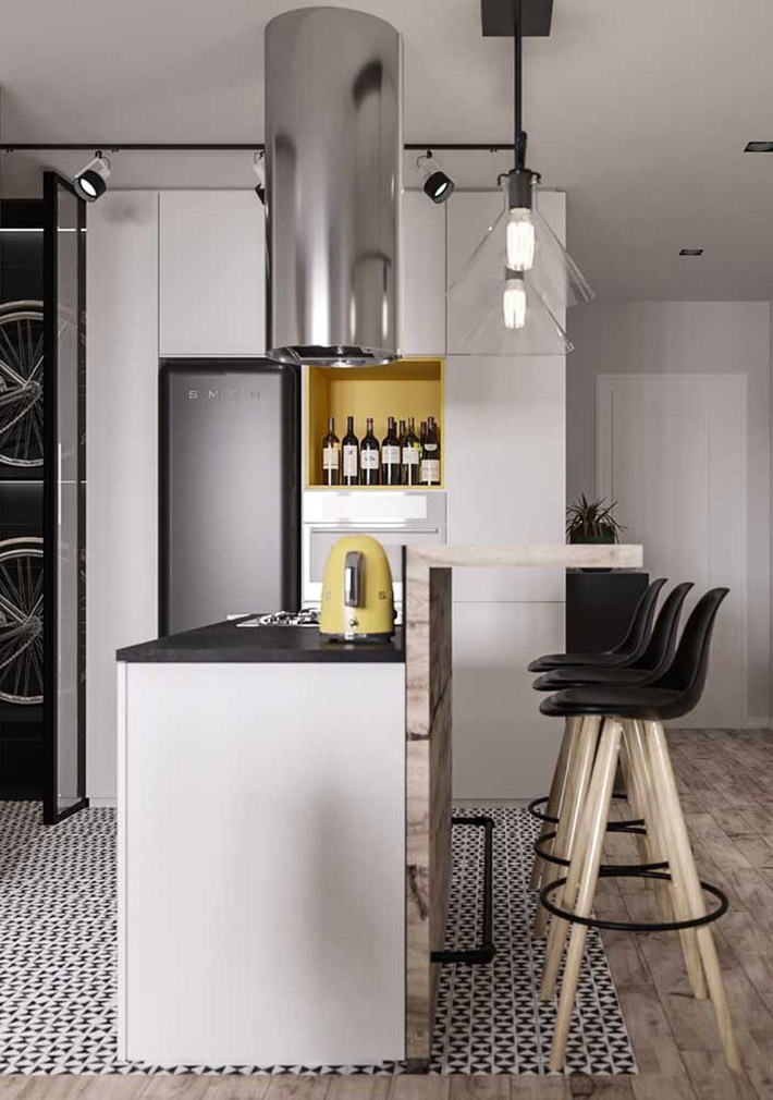 Xu hướng thiết kế nội thất nhà bếp hiện
 đại - maxxdecor