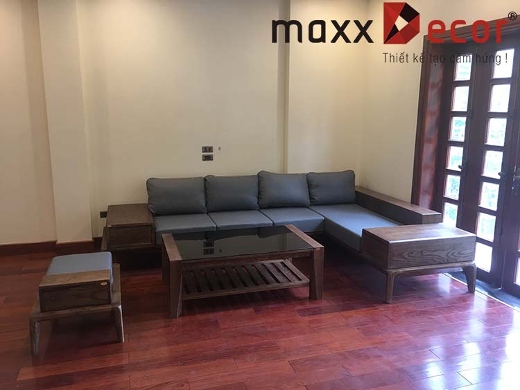 Sofa gỗ tự nhiên