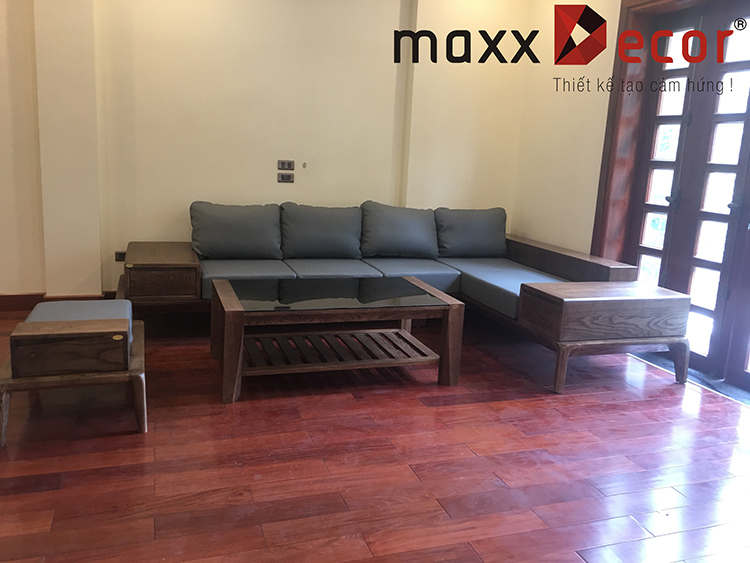Sofa gỗ sồi Nga