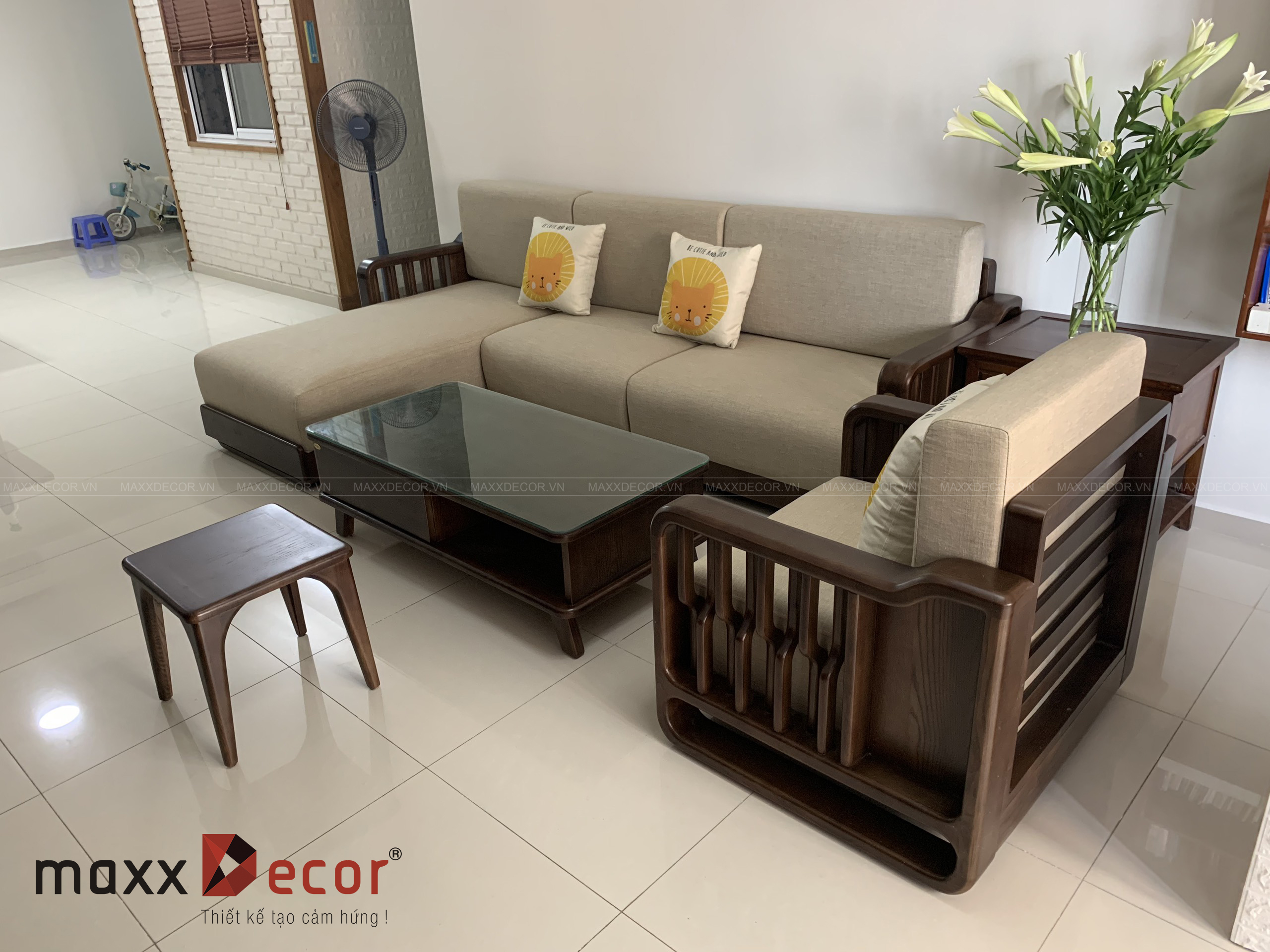 Bàn trang điểm hiện đại đẹp kết hợp bàn
làm việc