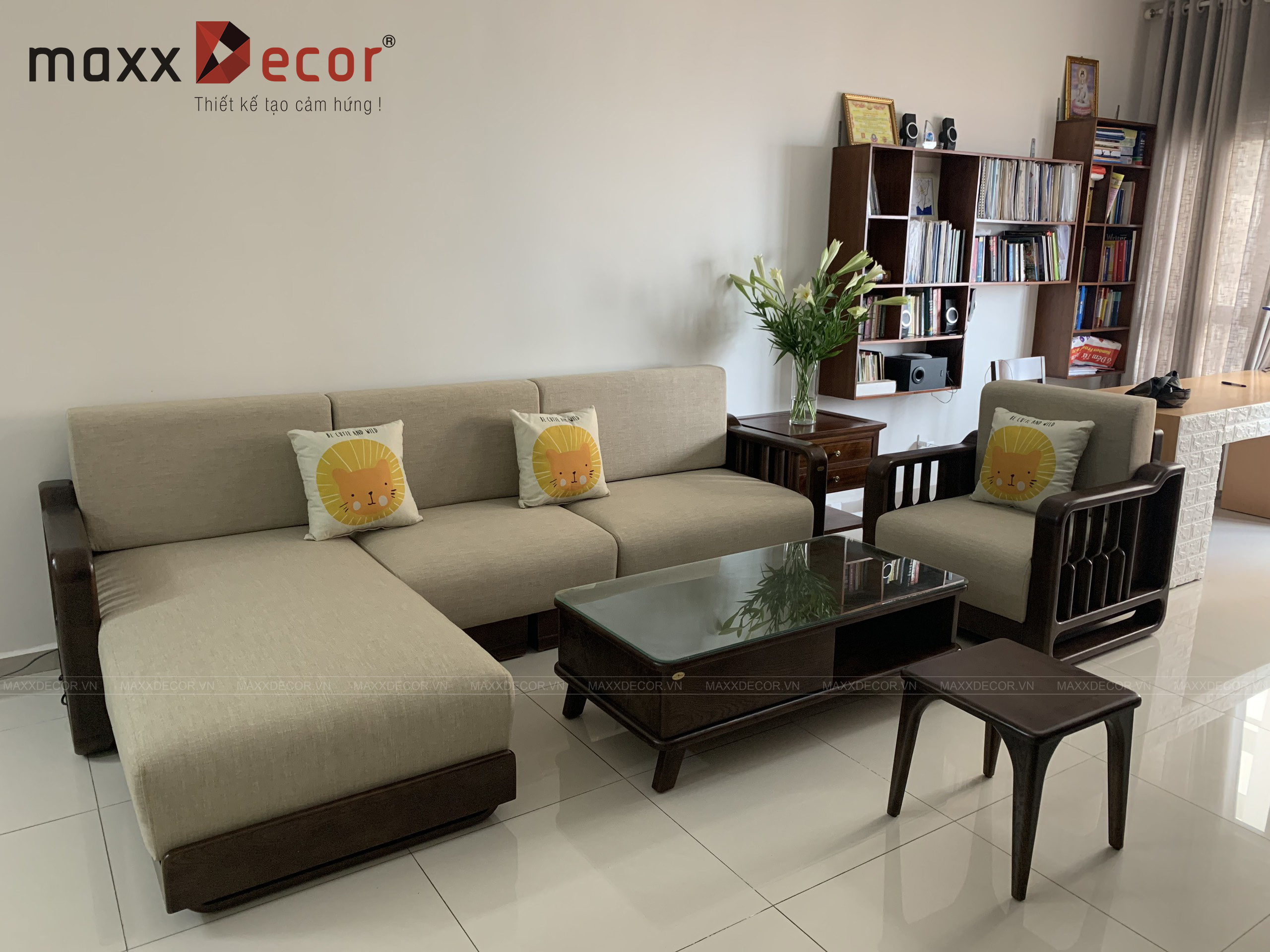 Bàn trang điểm hiện đại đẹp kết hợp bàn
làm việc