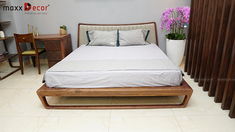 Nội thất gỗ óc chó đẹp - nghệ thuật từ
các đường cong