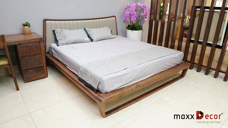 Nội thất gỗ óc chó đẹp - nghệ thuật từ
các đường cong