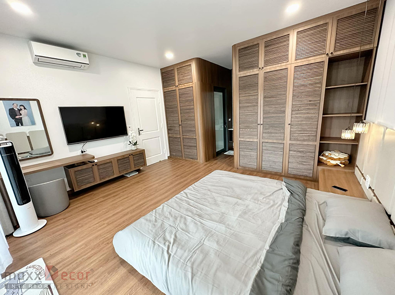 Nội thất gỗ tự nhiên là một lựa chọn tuyệt vời biệt thự