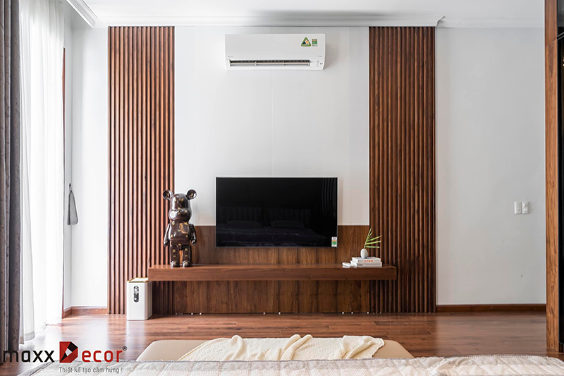 Thiết kế nội thất gỗ tự nhiên nhà phố Sơn La