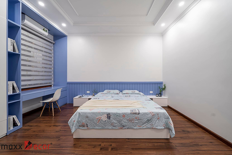 Thiết kế nội thất gỗ tự nhiên nhà phố Sơn La