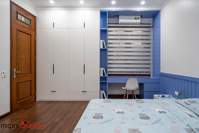 Thiết kế nội thất gỗ tự nhiên nhà phố Sơn La