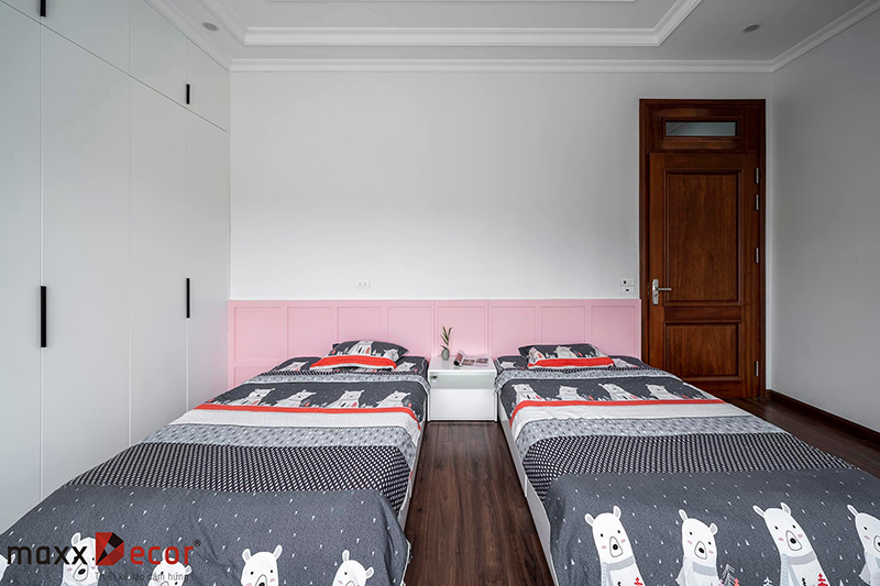 Thiết kế nội thất gỗ tự nhiên nhà phố Sơn La
