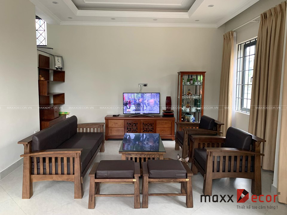 Sofa gỗ cao cấp tự nhiên