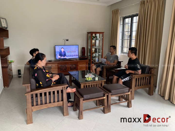 Sofa gỗ cao cấp tự nhiên