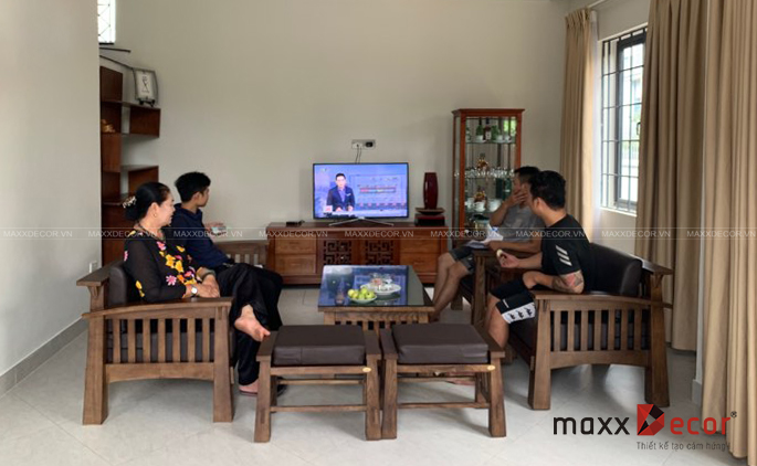 Sofa gỗ cao cấp tự nhiên