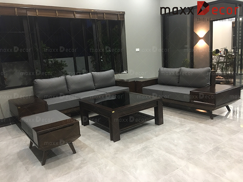 Sofa gỗ đẹp cao cấp
