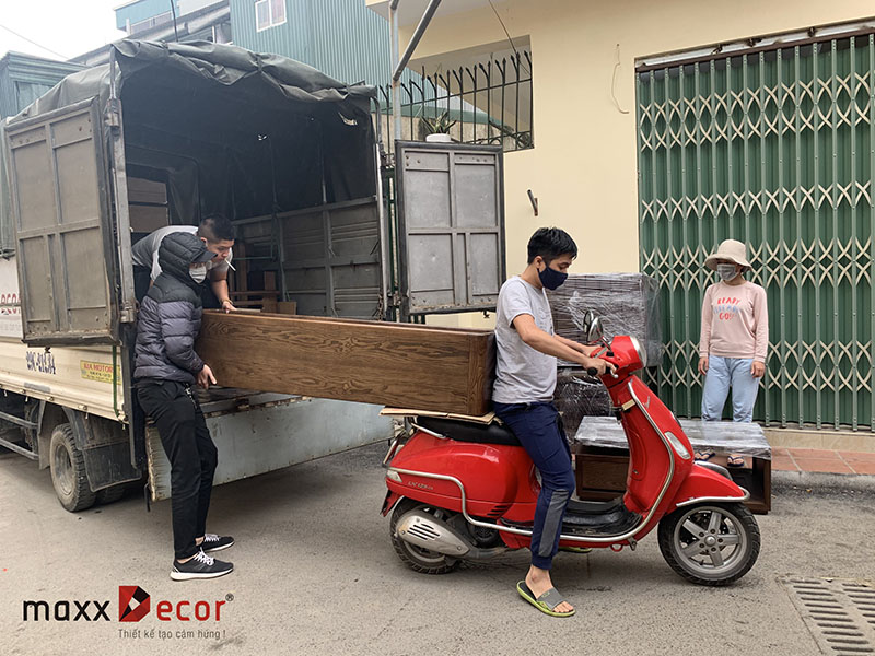 Sofa gỗ tự nhiên đẹp hiện đại tại nhà khách