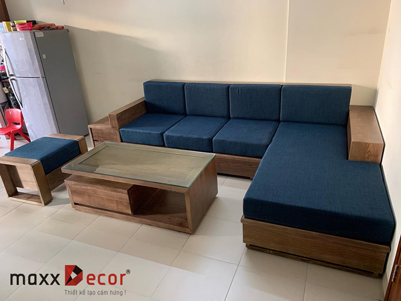 Sofa gỗ phòng khách đẹp
