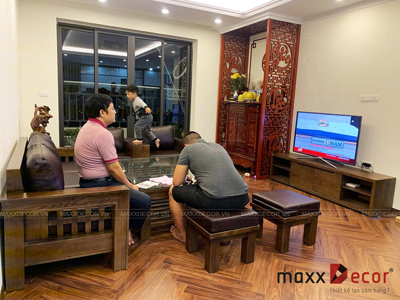 Bộ bàn ghế phòng khách sang trọng