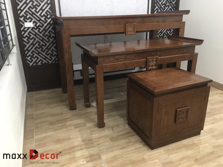 Bàn thờ gỗ tự nhiên đẹp