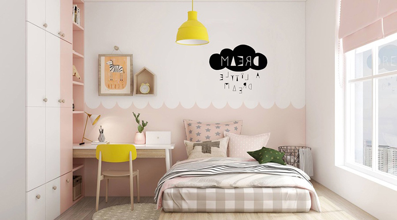 38 mẫu nội thất phòng ngủ dành cho bé gái siêu đẹp