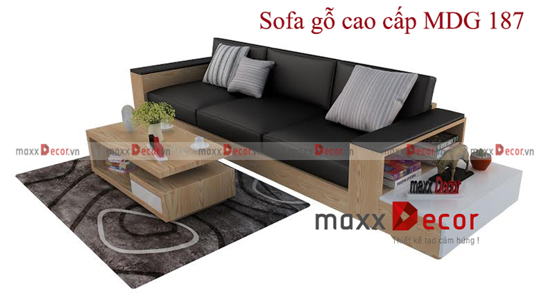 sofa văng gỗ